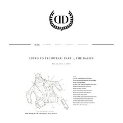 Intro to Techwear: Part 1, The Basics — Dressed Down