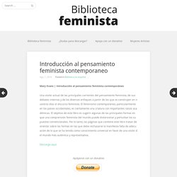 Introducción al pensamiento feminista contemporaneo - Biblioteca Feminista