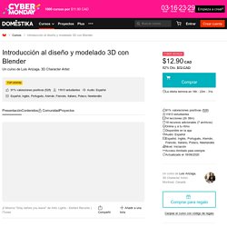 Introducción al Diseño y Modelado 3D con Blender (Luis Arizaga). Curso Online