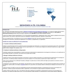 Introducción ITIL COLOMBIA