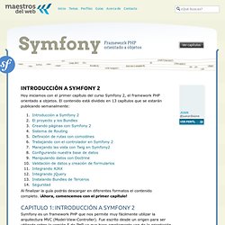Guía Symfony 2