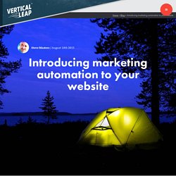 How to introduce marketing automation to your website