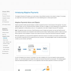 Introducing Adaptive Payments