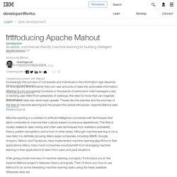 Introducing Apache Mahout