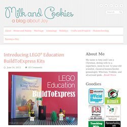 Introducing LEGO® Education BuildToExpress Kits - Milk and Cookies