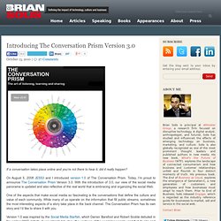 Introducing The Conversation Prism Version 3.0