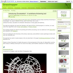 Introducing 'Exoskeleton' - A wireframe thickening tool