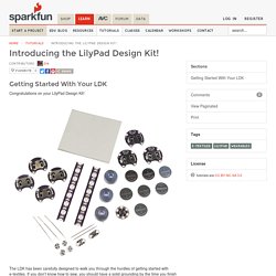 Introducing the LilyPad Design Kit!