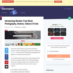 Introducing Stockio: Free Stock Photography, Vectors, Videos & Fonts - Onextrapixel