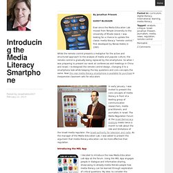 Introducing the Media Literacy Smartphone