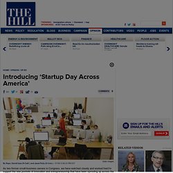 Introducing ‘Startup Day Across America’