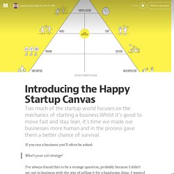 Introducing the Happy Startup Canvas