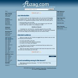 Tizag: Introduction