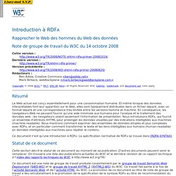 Introduction à RDFa
