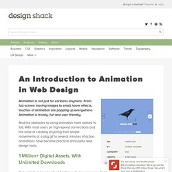 An Introduction to Animation in Web Design