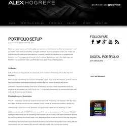 PORTFOLIO SETUP - PORTFOLIO INTRODUCTION