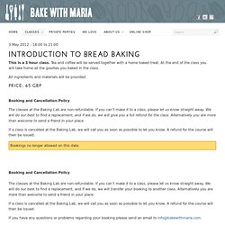 Introduction to Bread Baking