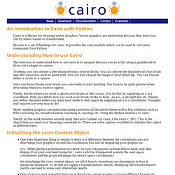 An Introduction to Cairo with Python