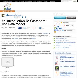 An Introduction To Cassandra: The Data Model