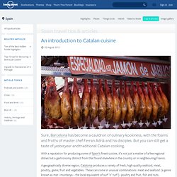 An introduction to Catalan cuisine