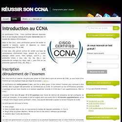Introduction au CCNA