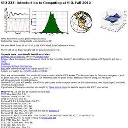 Python/Unix Course