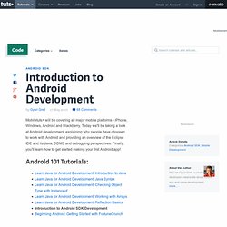 Introduction to Android Development