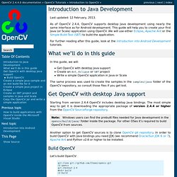 Introduction to Java Development