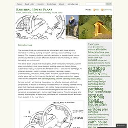 Introduction « Earthbag House Plans