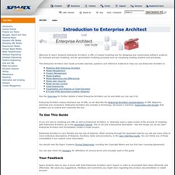 Introduction to Enterprise Architect, UML Modeling Tool [EA User Guide]