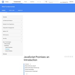 JavaScript Promises: an Introduction  