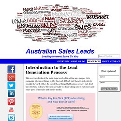 Introduction to the Lead Generation Process