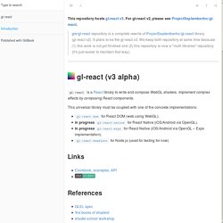 Introduction · gl-react