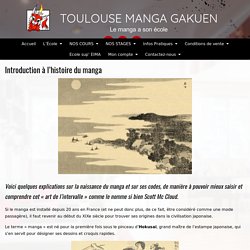 Histoire du manga