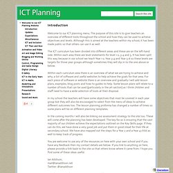 Introduction - ICT Planning