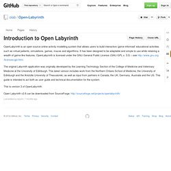 Introduction to Open Labyrinth · olab/Open-Labyrinth Wiki