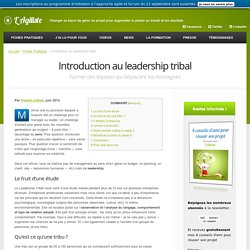 Introduction au leadership tribal
