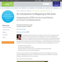 An Introduction to Mapping to the Core