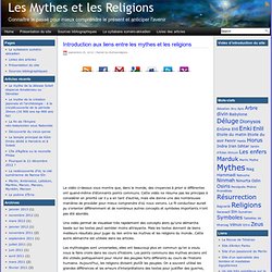 Introduction aux liens entre les mythes et les religions