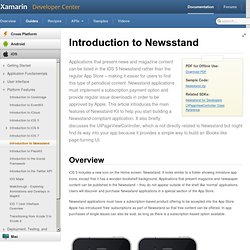 Introduction to Newsstand