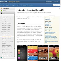 Introduction to PassKit