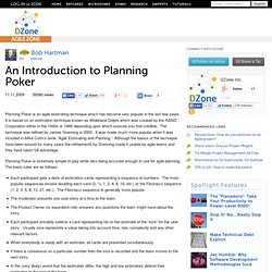 An Introduction to Planning Poker