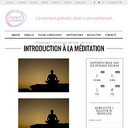 Introduction à la Méditation
