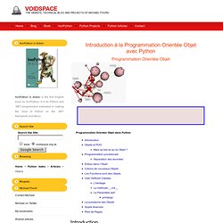 Introduction à la Programmation Orientée Objet avec Python