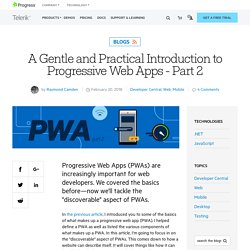 A Practical Introduction to Progressive Web Apps - Part 2