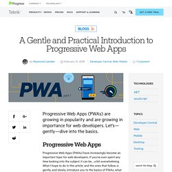 A Gentle and Practical Introduction to Progressive Web Apps