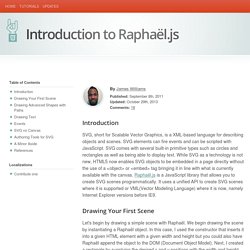 Introduction to Raphaël.js