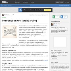 Introduction to Storyboarding