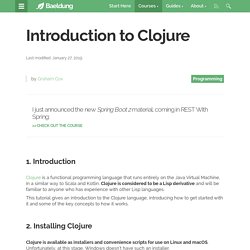 Introduction to Clojure