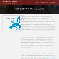 Introduction to EU & EU Laws